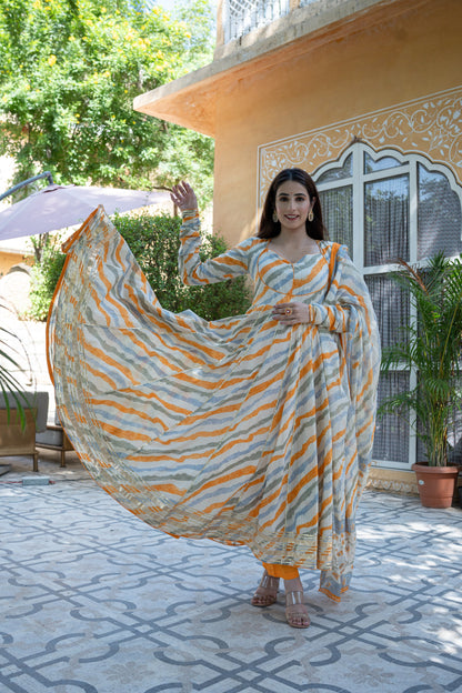 UTSAV LEHERIYA COTTON SUIT SET