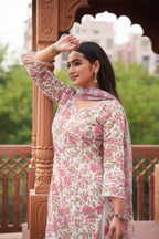 JASMINE HANDBLOCK COTTON SUIT SET