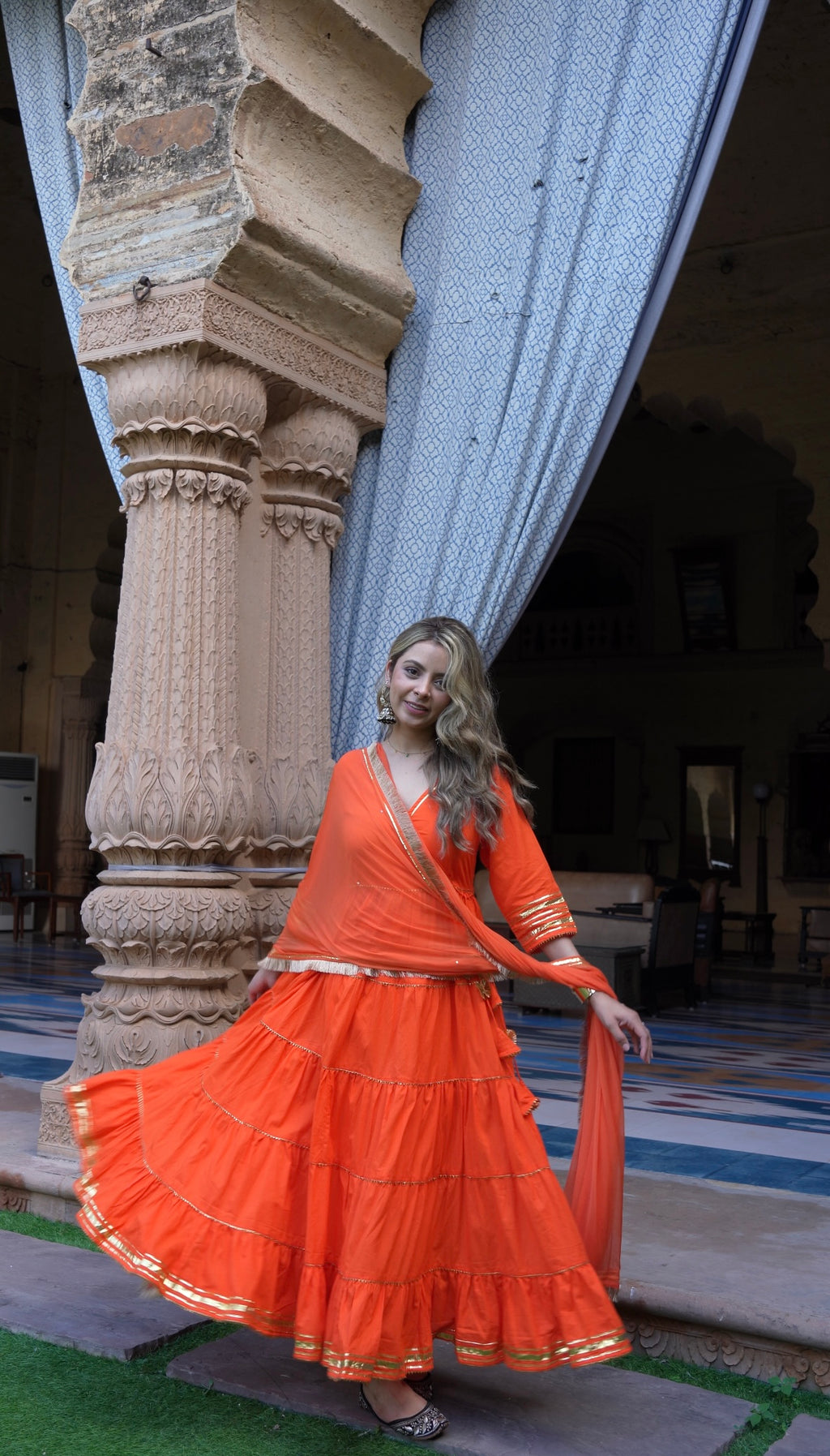 MARWADI RANG COTTON SUIT SET