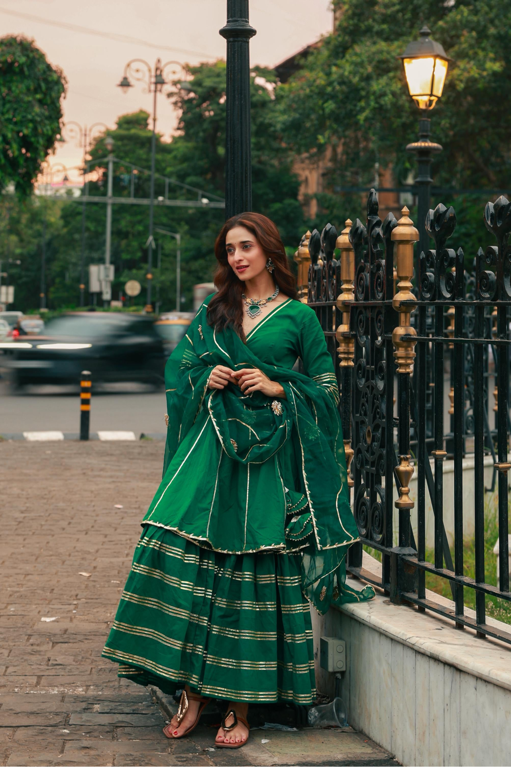 MAYRA COTTON SHARARA SET