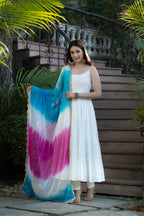 SNOWWHITE COTTON TIERED SUIT SET